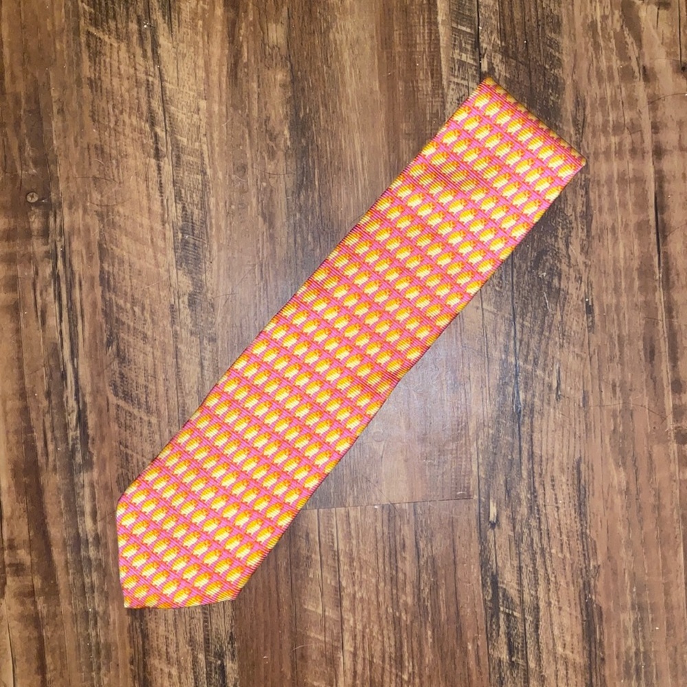 Neon Pink Owl Tie